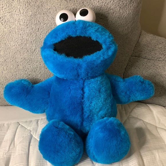 VTG 90’s Talking Tickle Me Cookie Monster w/Demo-Mode Tag Attached BasicallyNEW - Picture 12 of 12
